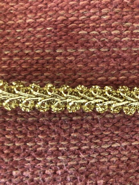 15 YARDS NEW BRAIDED GOLD METALIC LACE TRIM DECORATION ACCESSORIES EBay