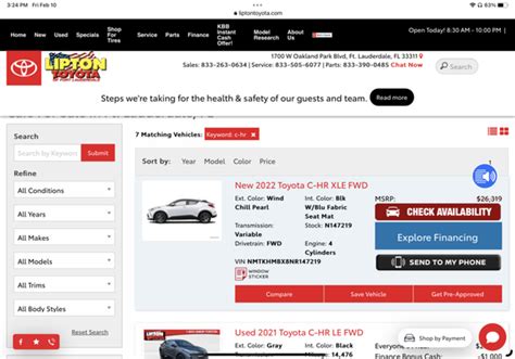 LIPTON TOYOTA - Updated January 2025 - 82 Photos & 318 Reviews - 1700 W Oakland Park Blvd, Ft ...