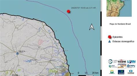 CBN A rádio que toca notícia Terremoto de magnitude 3 7 é sentido