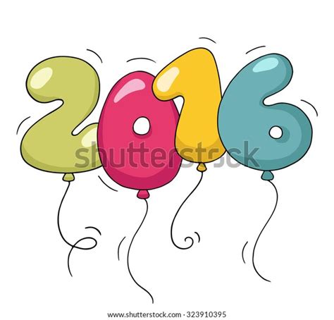 Cute Colorful Bubble Shaped Numbers New Stock Vector Royalty Free