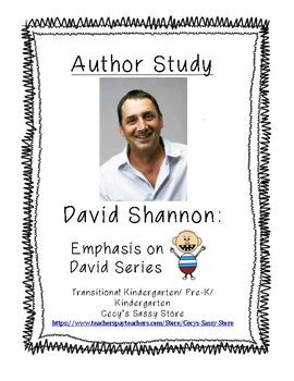 David Shannon Author Study by Cecy's Sassy Store | TpT