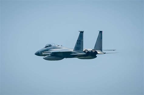 An F 15C Eagle Takes Off From Kadena Air Base Japan U S National