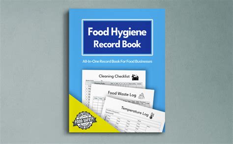 Food Hygiene Record Book All In One Record Book For Food Businesses