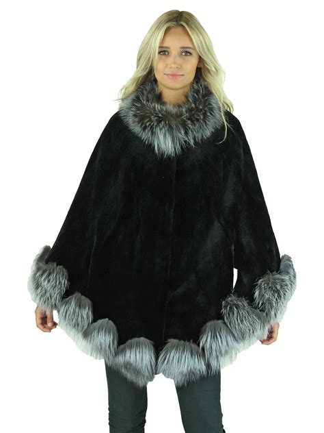 Faux Fur Capes For Women