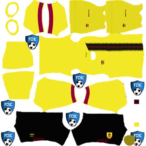 Burnley FC DLS Kits 2024 Dream League Soccer Kits 2024