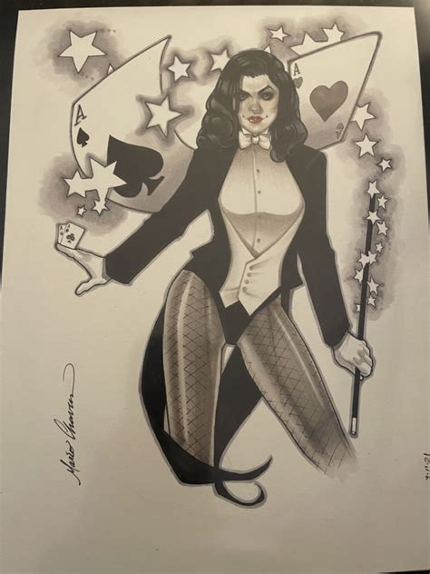 Zatanna In Brian E P Ch S Zatanna Comic Art Gallery Room