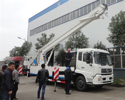 Customized 20m 22m Working Height Dongfeng Tianjin 4 2 LHD RHD Overhead