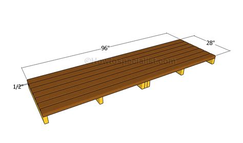 Attaching The Decking Boards Howtospecialist How To Build Step By Step Diy Plans