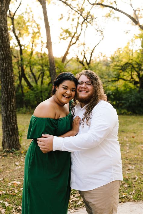 Shawnee Mission Park Fall Engagement Photos Natalie Nichole