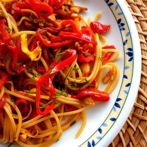 Pasta Armando Spaghetti Con Peperoni Rossi