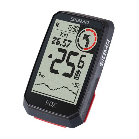 Sigma ROX 4 0 GPS Cycle Computer Black Oxford Products