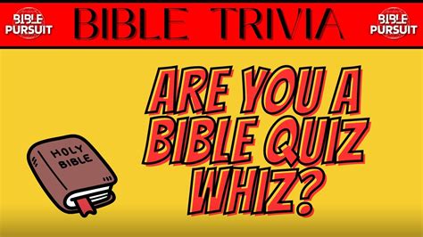 Take The Ultimate BIBLE QUIZ Can You Answer All 33 Questions 4