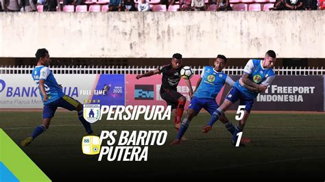 Pekan 19 Cuplikan Pertandingan Persipura Vs PS Barito Putera 4