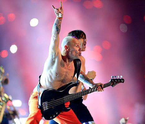 Red Hot Chili Peppers Flea Super Bowl Performance Was Mimed Red Hot Chili Peppers Red Hot