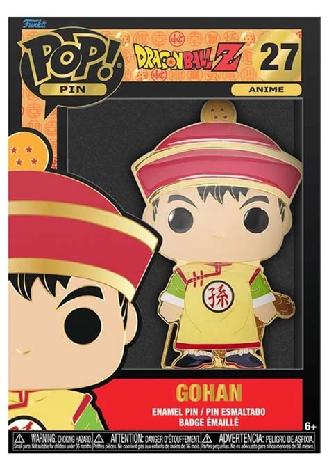 Funko Pop Pin Dragon Ball Z Gohan Anime Gifts