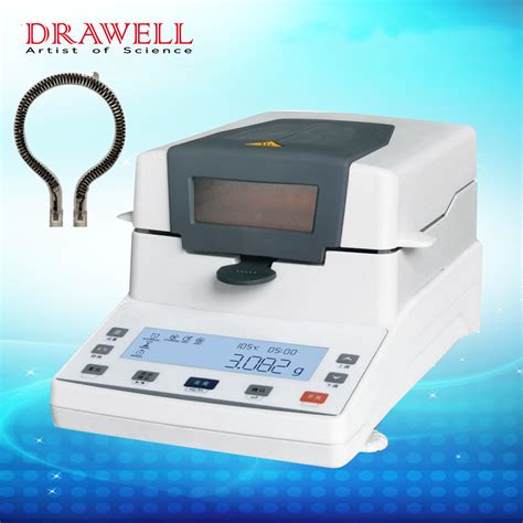 DW MW IR Series Infrared Moisture Analyzer Drawell Scientific