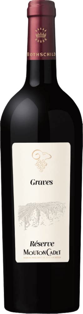 Acheter Mouton Cadet Réserve Graves Rouge Aoc Baron Rothschild Pour