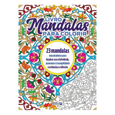 Livro De Mandalas Para Colorir