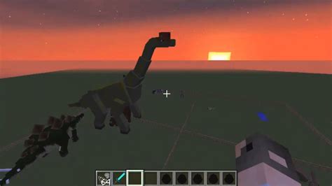 Jurassic Craft Minecraft Dinosaur Mod Show Case Youtube