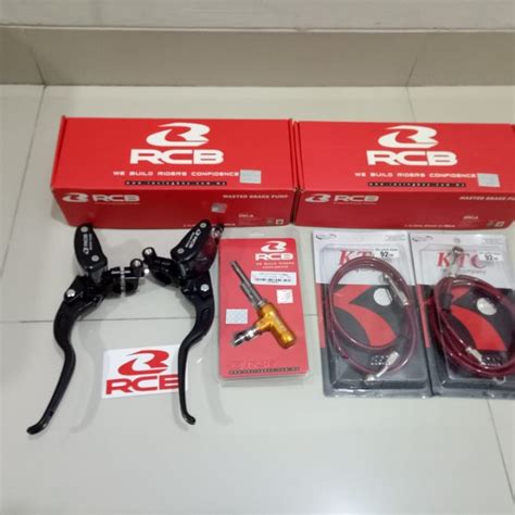 Jual Hidrolik Kopling Full Set RCB Master Rem Kanan Kiri Selang Rem