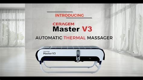 Introducing Ceragem Master V3 Automatic Thermal Massager Ceragem