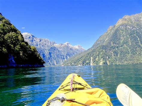 Kayaking Milford Sound The Eighth Natural Wonder Of The World