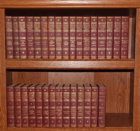 Harvard Classics The Five Foot Shelf Of Books