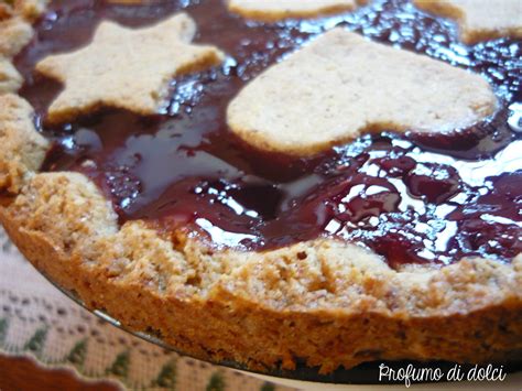 Crostata Di Nocciole Alla Marmellata Di Lamponi