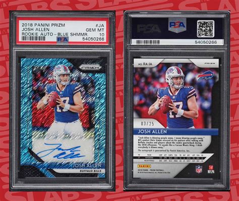 Myslabs On Twitter For Sale On Myslabs Prizm Josh Allen