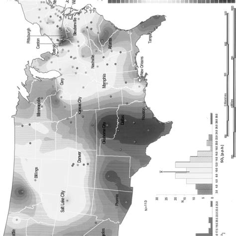 Spatial Distribution Of Sulfate Download Scientific Diagram