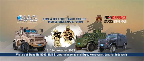 International Armored Group IAG Web Slider Indo Defense 2022