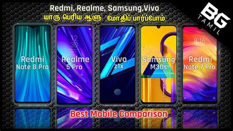 Redmi Vs Realme Vs Samsung Vs Vivo Full Mobile Comparison