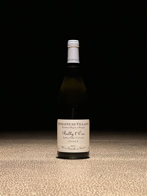 Rully Er Cru Cloux Blanc Domaine De Villaine