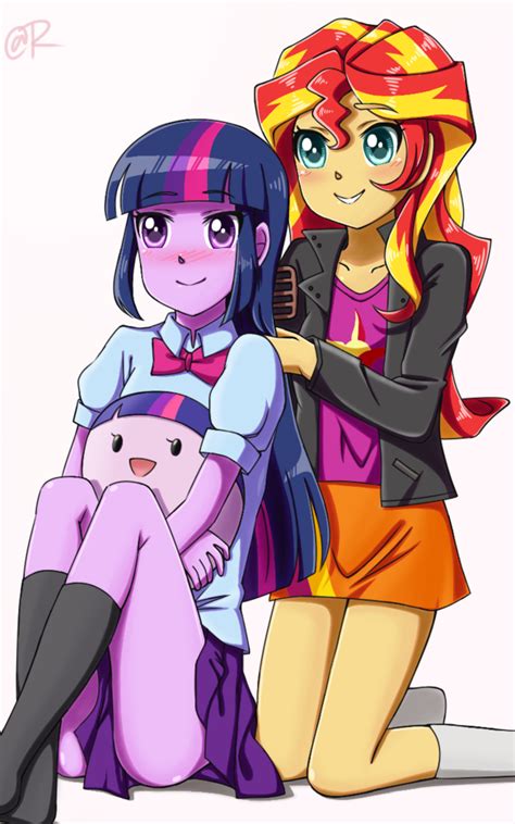 Sunset Shimmer And Twilight 2 By Fluttercool On Deviantart