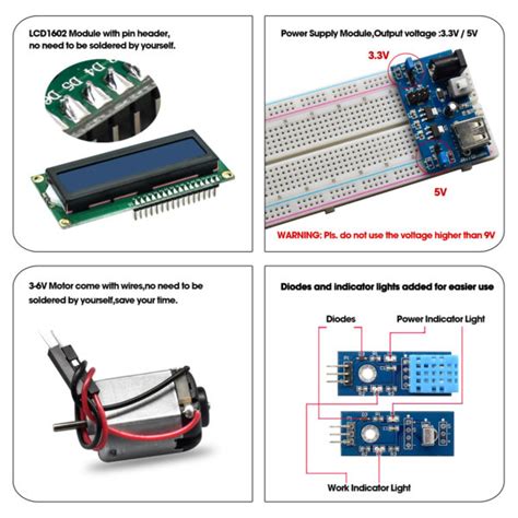 Rexqualis Super Starter Kit Based On Arduino Uno R3 With Tutorial And