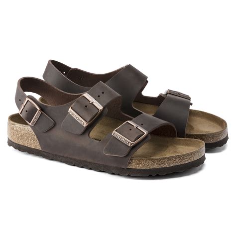 Milano Oiled Leather Habana Birkenstock