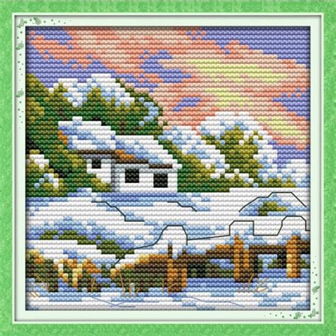 Order The Four Seasons Scenery Winter Cross Stitch Kits Au