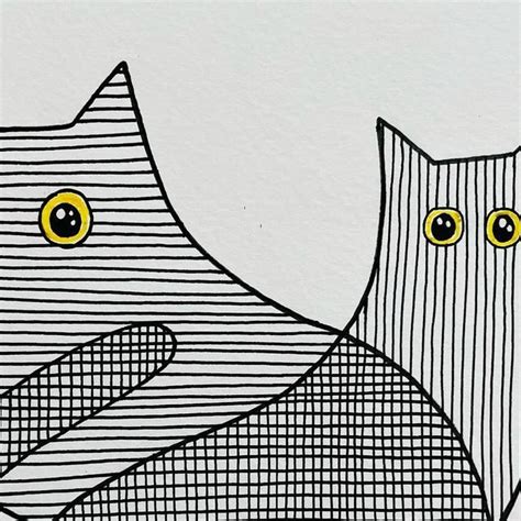 Perla Schippers On Instagram Overlapping Sitting Cats With Yellow