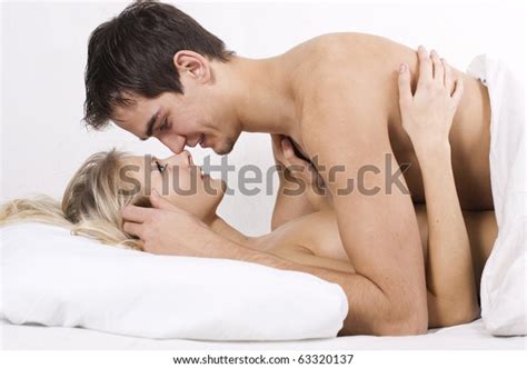 Loving Affectionate Nude Heterosexual Couple On Stock Photo 63320137