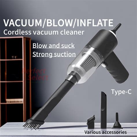 Sg Stockwireless Blower Vacuum Cleaner Air Duster Cordless Car Mini