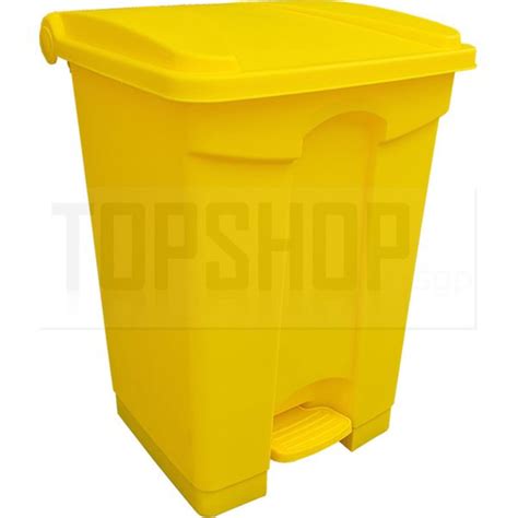 45 Litres Bin Assorted Colours Plastic Bin Foot Pedal Bin Step On