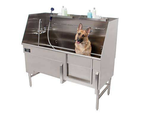 Vevor 62 Inch Professional Dog Grooming Tub Stainless Steel 46 Off