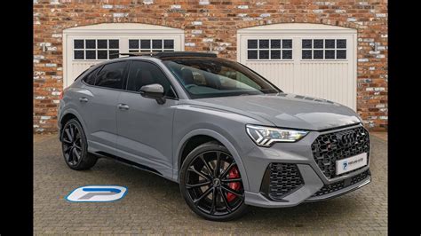 2020 AUDI RSQ3 SPORTBACK SPORT EDITION IN NARDO GREY WITH BLACK