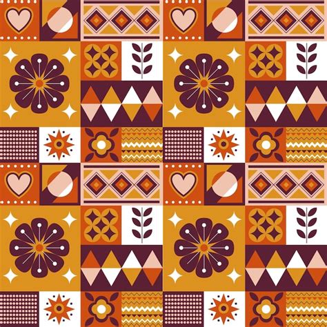 Premium Vector Flat Scandinavian Design Pattern