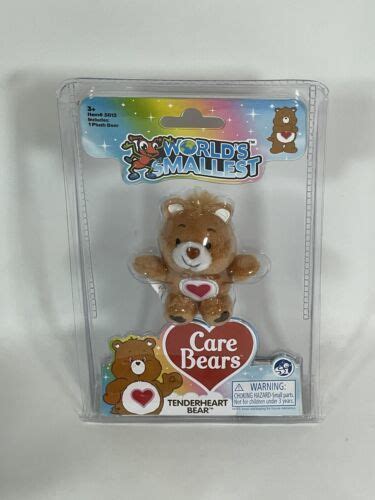 Nip Care Bears World S Smallest Plush Tenderheart Bear