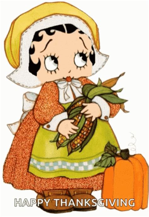 Happy Thanksgiving Betty Boop 