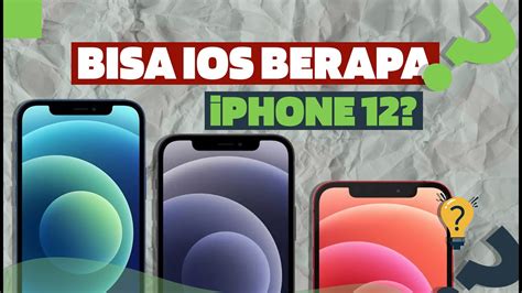 Bisa Ios Berapa Iphone Youtube