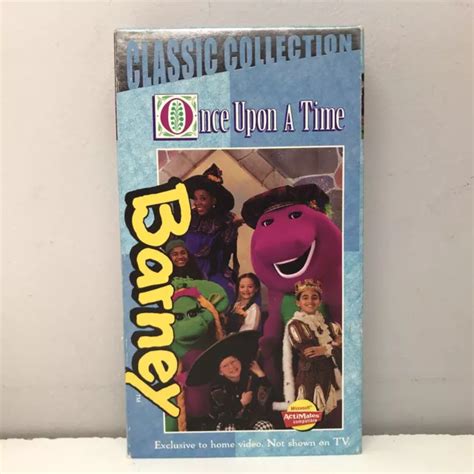 Barney Once Upon A Time Vhs Video Tape Classic Collection Mitsingen Hot Sex Picture