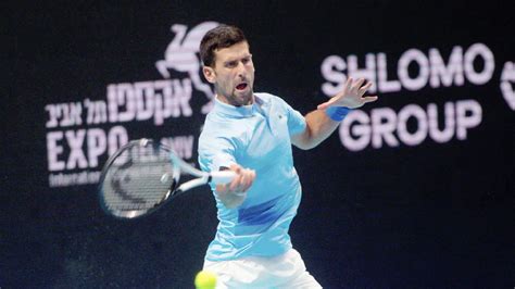 Novak Djokovic Closes In On Another Title After Easing Into Tel Aviv Final