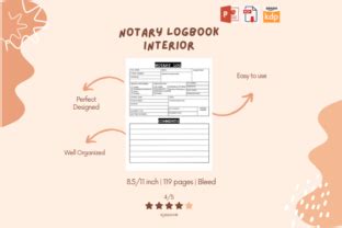 Notary Logbook Graphic By Jassine Creative Fabrica